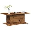 vidaXL Stolik kawowy, stare drewno, 102x55,5x40 cm