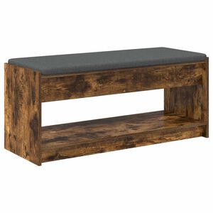 vidaXL Ławka w przedpokoju Dąb Wędzony 103 x 38 x 45 cm