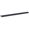 vidaXL Parapet okienny Antracytowy z rysunkiem drewna PVC