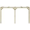 vidaXL Pergola przyścienna, 2 x 4 x 2,2 m, drewno