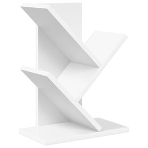 vidaXL Regal na książki w kształcie drzewa 3-poziomowy 30 x 18 x 40 cm