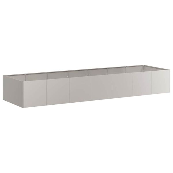 vidaXL Doniczka Rusty 280x80x40 cm Stal nierdzewna