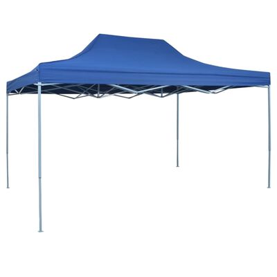 vidaXL Rozkładany namiot, pawilon 3 x 4,5 m, niebieski