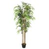 vidaXL Sztuczny bambus, 1095 liści, 150 cm, zielony