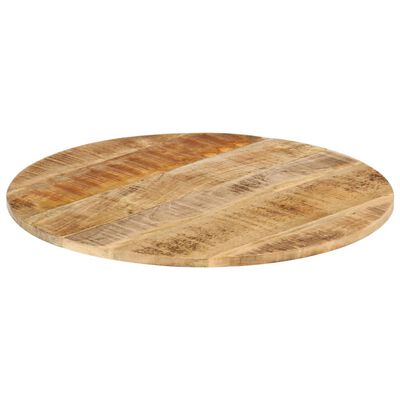vidaXL Blat do stołu, 15-16 mm, 60 cm, lite drewno mango