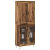 vidaXL Highboard Stare drewno 69,5 x 34 x 180 cm