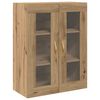 vidaXL Highboard 2 pcs Dąb rzemieślniczy Materiał drewnopochodny