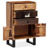vidaXL Szafka z litego drewna akacjowego, 50 x 30 x 86 cm