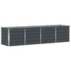 vidaXL Donica Antracyt 320 x 80 x 75 cm Stal