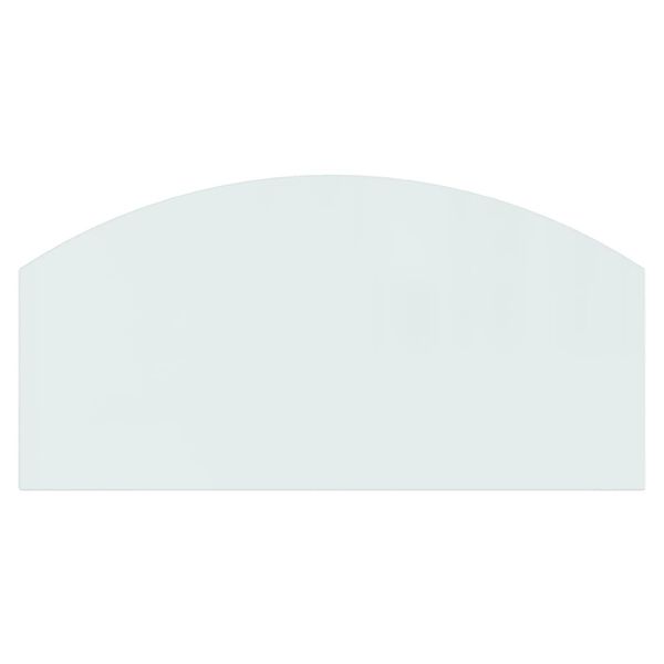 vidaXL Panel kominkowy, szklany, 100x50 cm