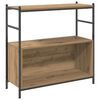 vidaXL P&oacute;łka na książki 80 x 30 x 78,5 cm Drewno inżynieryjne