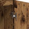 vidaXL Komoda Stare drewno 29,5x34x76 cm Drewno klejone