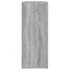 vidaXL Szafka, szary dąb sonoma, 91x29,5x75cm, materiał drewnopochodny