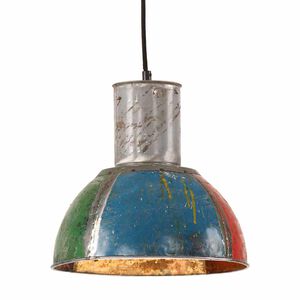 vidaXL Industrialna lampa wisząca, 25 W, kolorowa, 28,5 cm, E27
