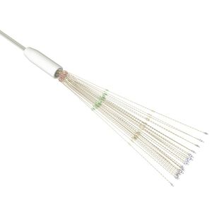 vidaXL Ogrodowe lampki fajerwerkowe, kolorowe, 20 cm, 140 LED