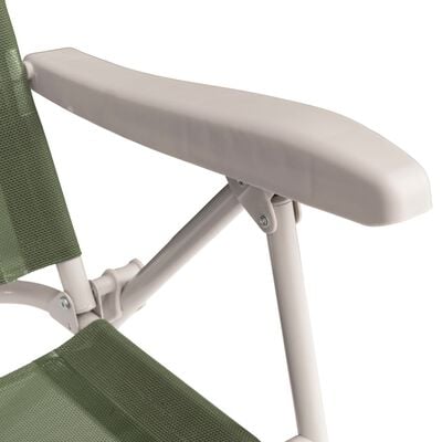 Outwell Rozkładane krzesło kempingowe Cromer, ciemnozielone