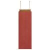 vidaXL Torby papierowe 250 szt. z uchwytami czerwone 21x11x31 cm