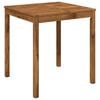 vidaXL St&oacute;ł do kolacji w ogrodzie naturalny 70 x 68,5 x 75 cm