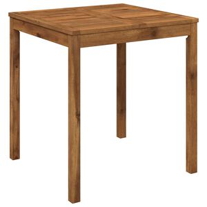 vidaXL St&oacute;ł do kolacji w ogrodzie naturalny 70 x 68,5 x 75 cm
