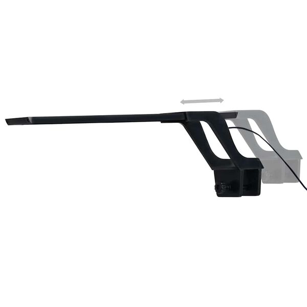 vidaXL Lampa LED do akwarium, z zaciskiem, 35-55 cm, niebiesko-biała