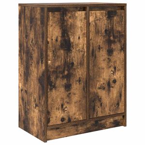 vidaXL Komoda Dąb wędzony 57x34x76 cm Drewno klejone