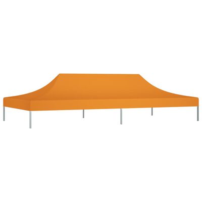 vidaXL Dach do namiotu imprezowego, 6 x 3 m, pomarańczowy, 270 g/m²