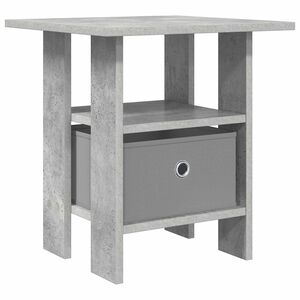 vidaXL Stolik nocny Betonowy szary 41 x 40 x 45 cm Drewno inżynieryjne
