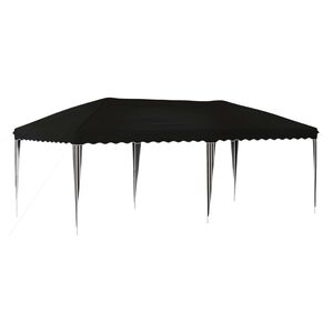 vidaXL Namiot imprezowy rozkładany 575 x 290 x 245 cm Czarny
