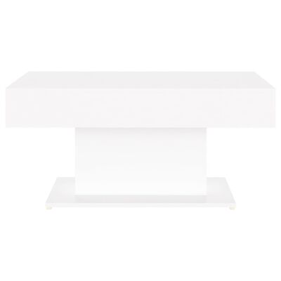 vidaXL Stolik kawowy, biały, 96x50x45 cm, płyta wiórowa