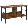 vidaXL P&oacute;łka na książki 2 poziomy 82 x 32 x 47 cm Drewno inżynieryjne