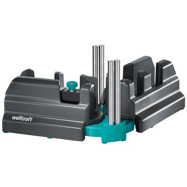 wolfcraft Przymiar i skrzynka uciosowa, 100 mm, 6948200