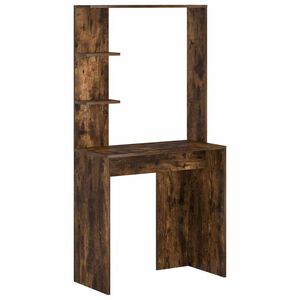 vidaXL Biurko Dąb wędzony Drewno inżynieryjne 78,5 x 37 x 154,5 cm