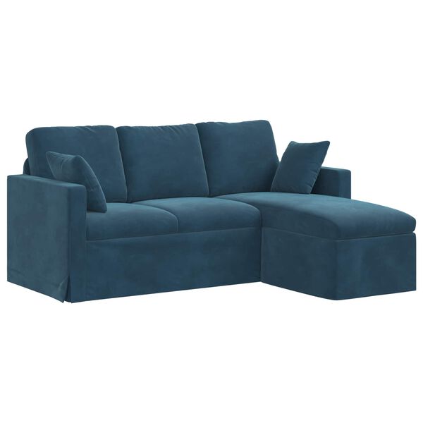 vidaXL Sofa Niebieski