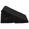 vidaXL Poduszka w kształcie klinu Czarny 55 x 55 x 26 cm