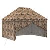 vidaXL Garaż Pop-up z 4 Ścianami 3 x 4 m Leśny Kamuflaż