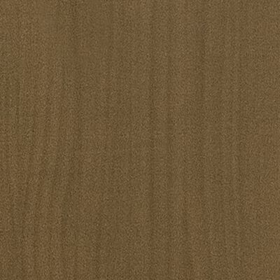 vidaXL Szafka boczna, miodowy brąz, 60x36x84 cm, lite drewno sosnowe