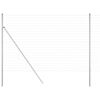 vidaXL Euro Fence Ground Fix 10 x 1,5 m Stal ocynkowana srebrny Siatka