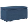 vidaXL Halka Niebieski 81 x 41 x 40 cm Tkanina i drewno inżynieryjne