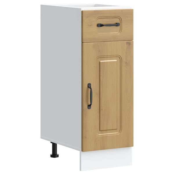 vidaXL Szafka kuchenna dolna, Kalmar, dąb artisan