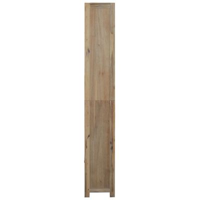 vidaXL Regał z 7 półkami, 80x30x200 cm, lite drewno akacjowe