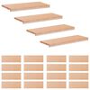 vidaXL Nakładki na schody 20 szt. 70 x 25 x 2 cm naturalny