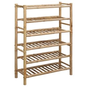 vidaXL Stojak na buty 68 x 28 x 96 cm Bambus naturalny