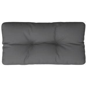 vidaXL Poduszka na paletę, antracytowa, 70x40x12 cm, tkanina