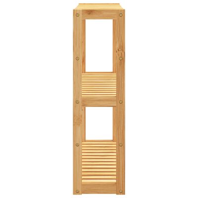 vidaXL Ścienna półka łazienkowa, 3-poziomowa, 60x15x54 cm, bambus