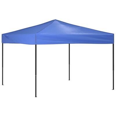 vidaXL Składany namiot imprezowy, niebieski, 3x3 m