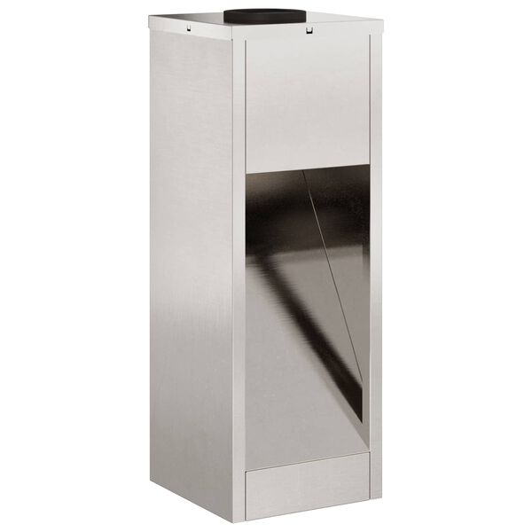 vidaXL Solarna Lampa LED na Ścieżkę 2 pcs Srebrny Stal nierdzewna