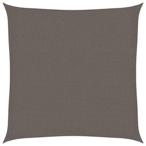 vidaXL Żagiel przeciwsłoneczny, 160 g/m&sup2;, antracytowy, 3x3 m, HDPE