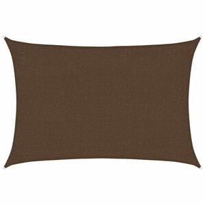 vidaXL Żagiel przeciwsłoneczny, 160 g/m&sup2;, brązowy, 2x2,5 m, HDPE