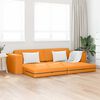 vidaXL Sofa Bed 200cm Ciemny Ż&oacute;łty tkanina