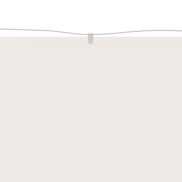 vidaXL Markiza pionowa, biała, 180x800 cm, tkanina Oxford